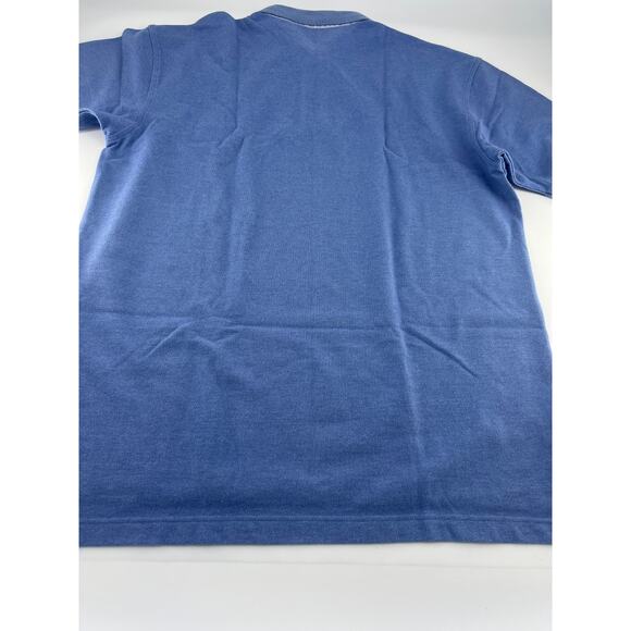 Vintage Tommy Hilfiger Shirt Mens Large Light Pullover Polo Golf Dressy Short - Picture 6 of 8